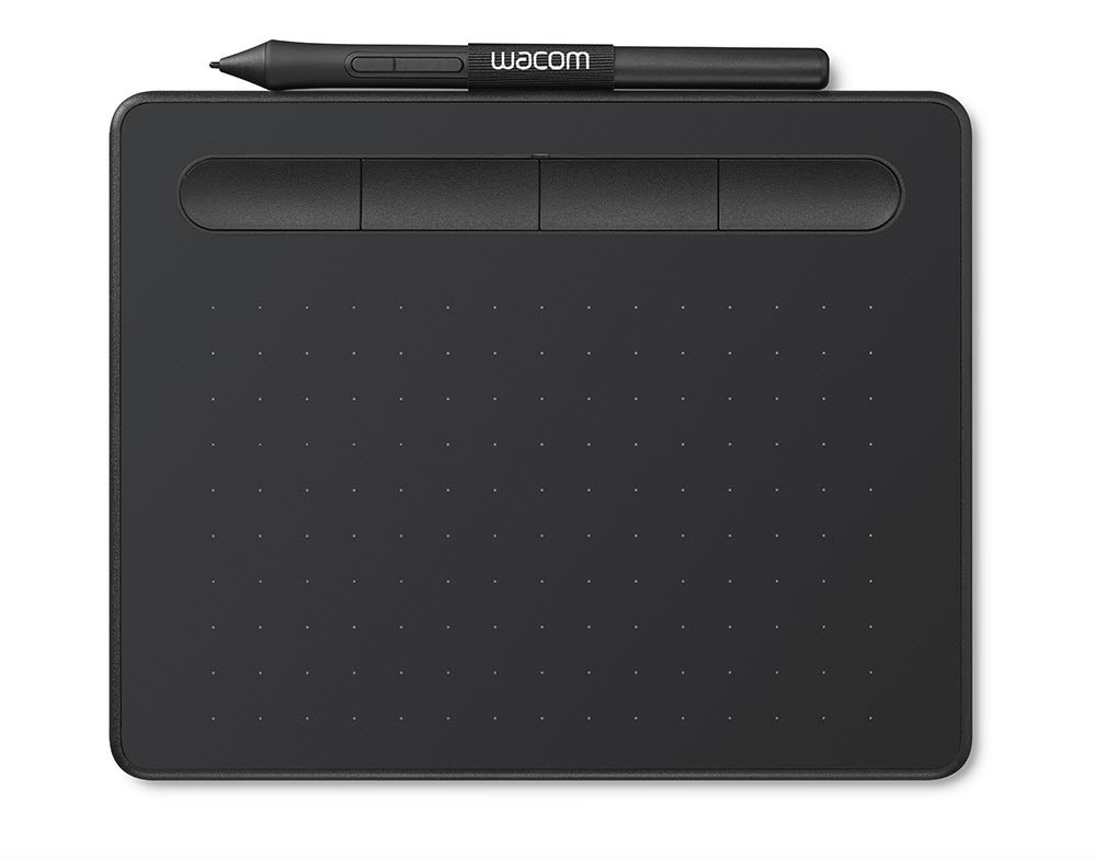 Wacom Intuos Creative Pen Tablet for Graphics - Small, Black